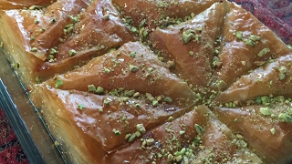 وربات بالقشطة | كلاج بالقشطة | جلاش بالقشطة | turkish baklava