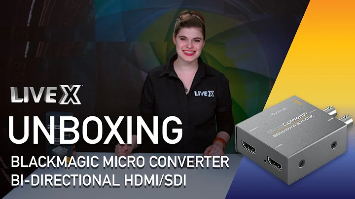 Unboxing: Blackmagic Micro Converter Bi-Directional HDMI to SDI