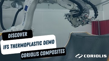 Coriolis Composites demonstration on IFS #thermoplastic 👀