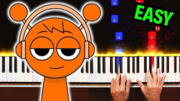 ALL SPRUNKI SOUNDS | Piano Tutorial | Easy | Incredibox Themes