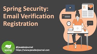 Spring Security - Email verification registration