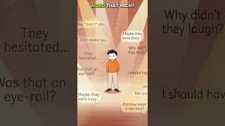 Why You Keep Replaying Conversations #shorts #psychology #overthinking #fearofrejection