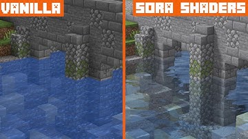 Vanilla vs Sora Shaders | Shader Comparison