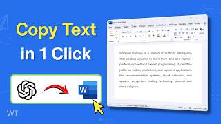 How to Copy Text from ChatGPT to Word | Keep Formatting Intact