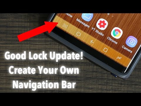 Samsung Good Lock 2018 November Update: Create Your Own Navigation Bar