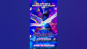 SPIDER-MAN BEYOND THE SPIDER VERSE CRAZY THEORY #spiderman  #marvel