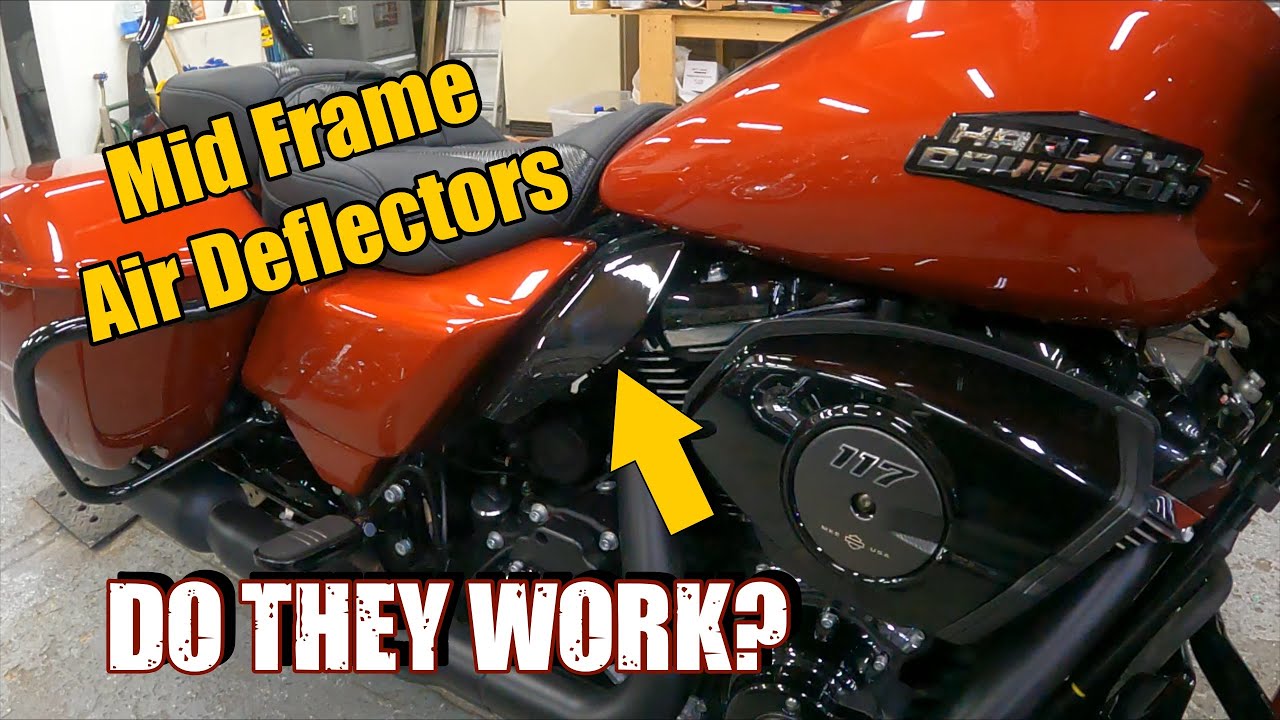 Mid Frame Air Deflectors Install on My 2024 Road Glide