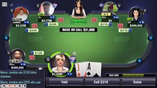 How to Lose $1,000,000 + (World Series of Poker) WSOP app game