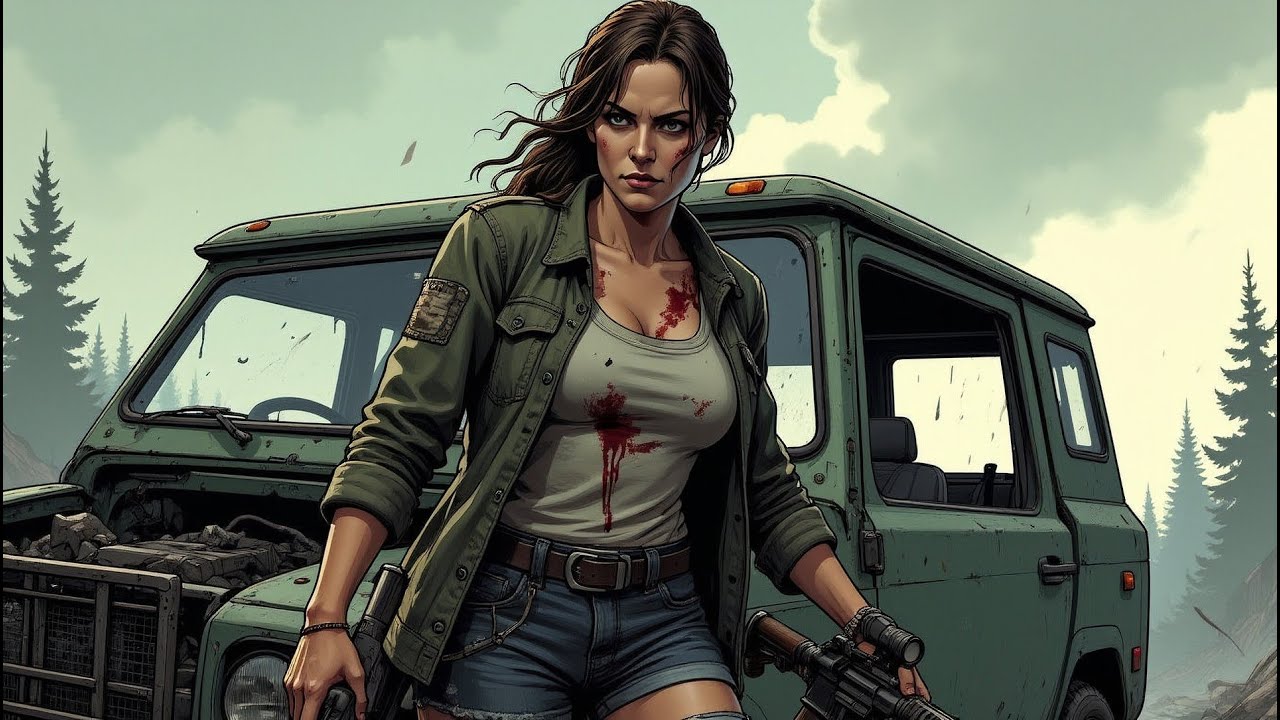 Durante el brote zombi,maté a los zombis sin depender de los hombres y establecí una base para...