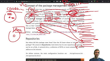 Using Debian Package Managers & Understanding the concept of GNU/Linux Software Repositories