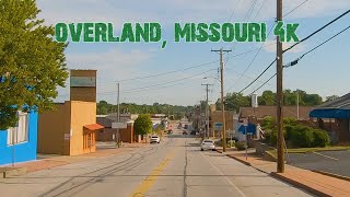 An Older St. Louis Suburb: Overland, Missouri 4K.