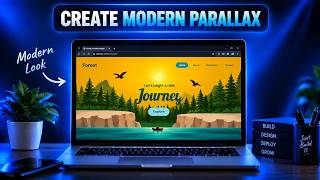 Create a Stunning Parallax Website with HTML & CSS 🔥 | Modern Web Design