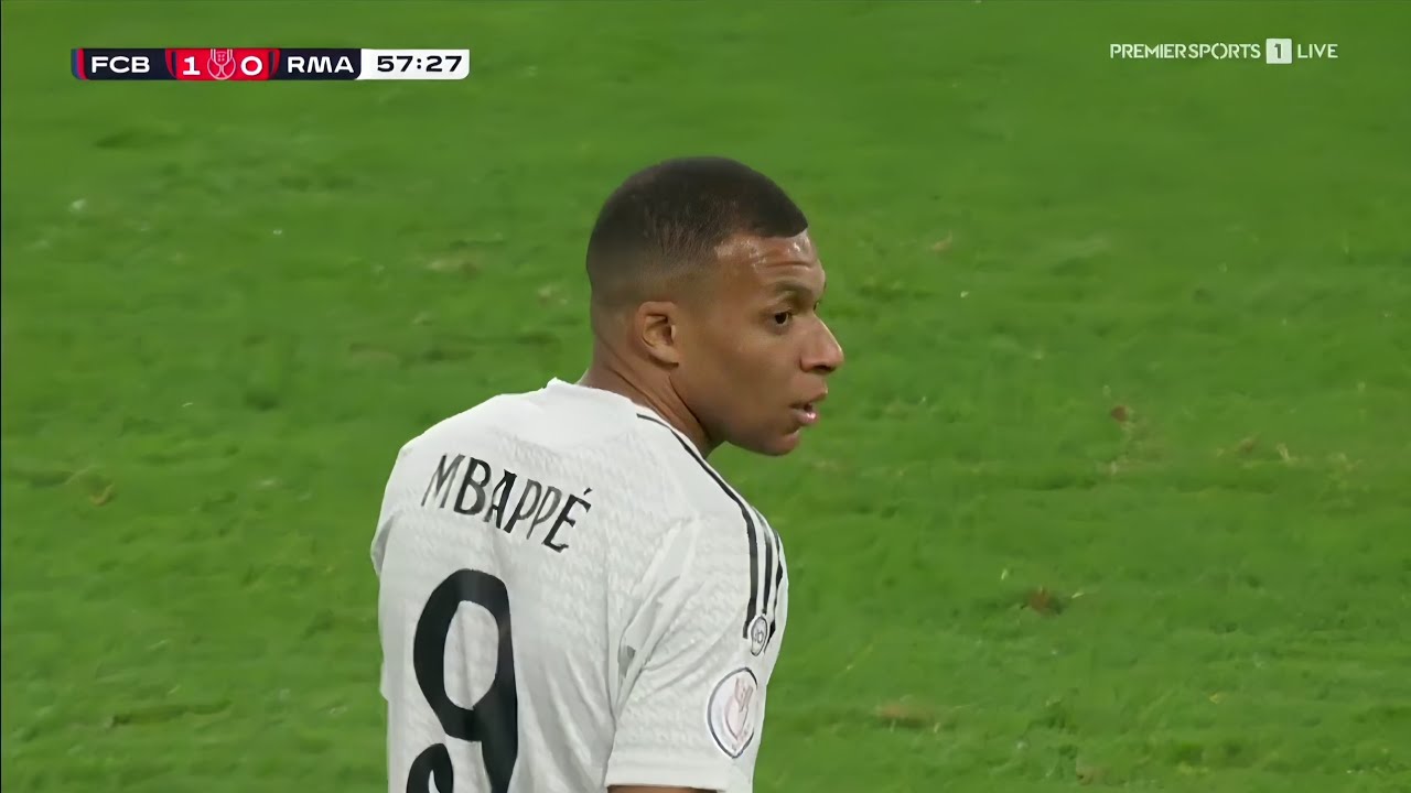 Kylian Mbappe vs Barcelona (CDR Final) 2024-25 