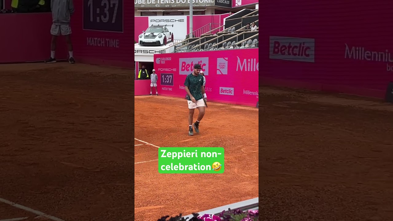 This non-celebration from Zeppieri en route to victory in Estoril