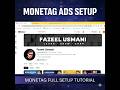 Monetag Ads Setup #monetag #monetagearnings #adsensealternative