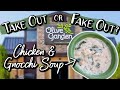 TAKE OUT or FAKE OUT | Olive Garden&#39;s Chicken &amp; Gnocchi Soup | Side by Side At Home Recipe Compare