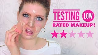 Full Face Testing WORST Rated Makeup | from ULTA