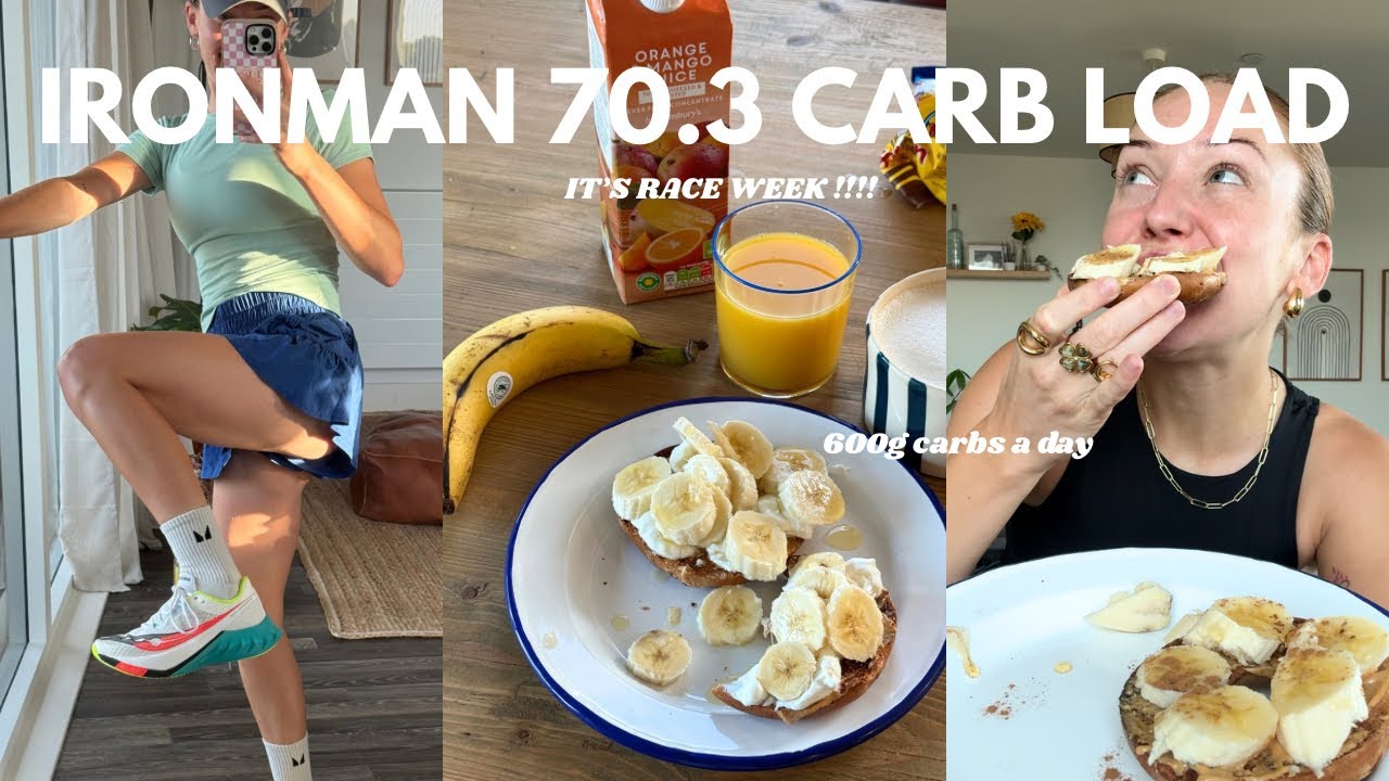 CARB LOADING FOR AN IRONMAN 70.3 | it’s race week !!