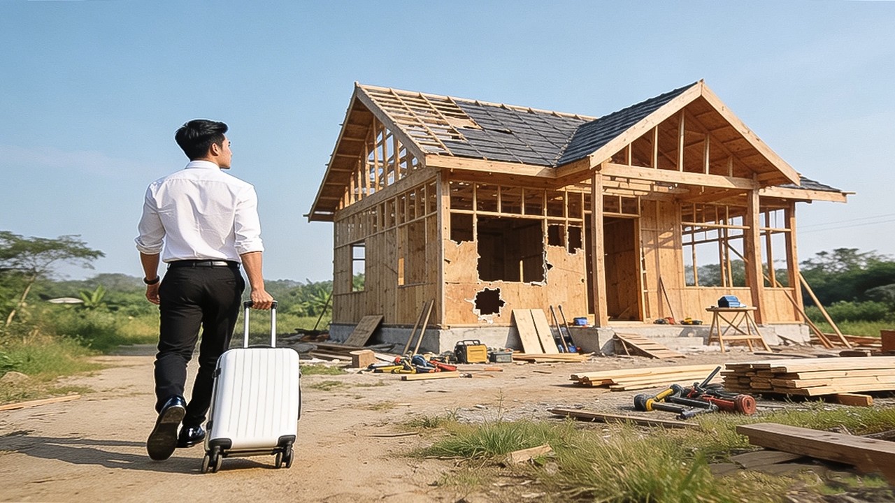 CEO leaves the city — I Built My Wooden House in 35 Days… Then Said ...
