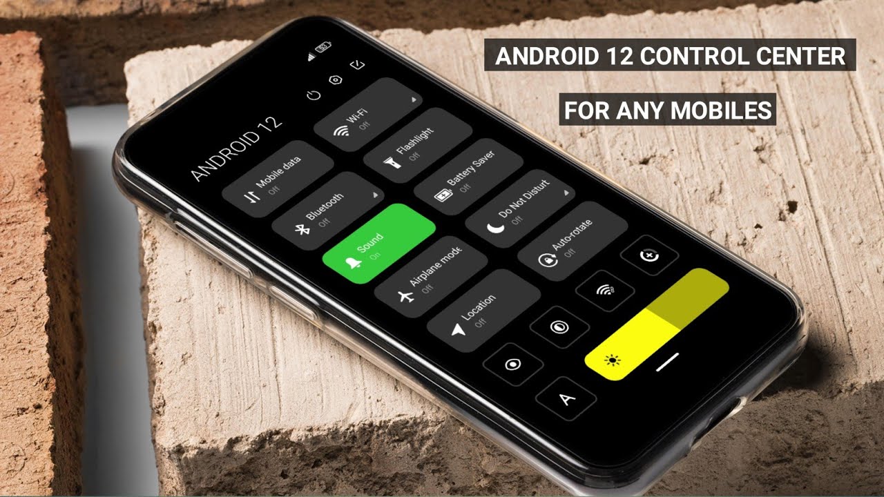 android 12 ControlCenter for any android mobiles in tamil / # ...