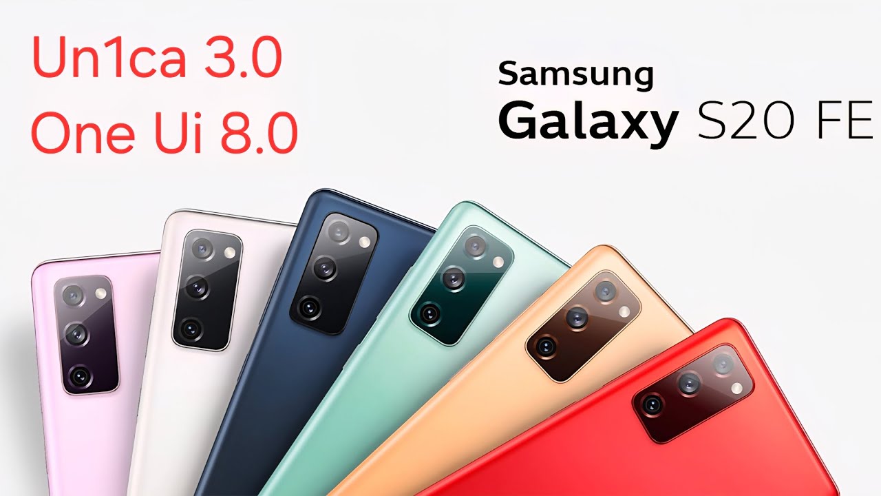 Un1ca Un1ca 3.0 - Samsung S20 FE Snapdragon- one ui 8.0 [ 2 Diciembre 2025 ...