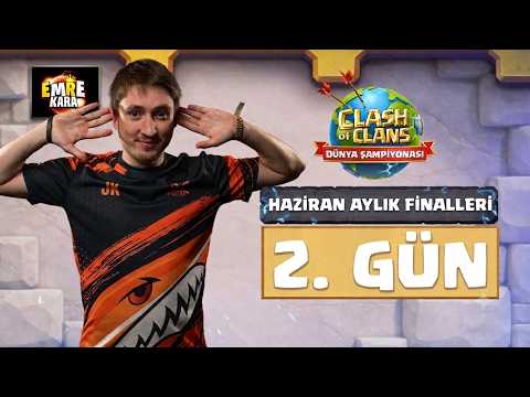 2026 DÜNYA ŞAMPİYONASI HAZİRAN FİNALLERİ 2. GÜN #ClashWorlds - CLASH OF CLANS