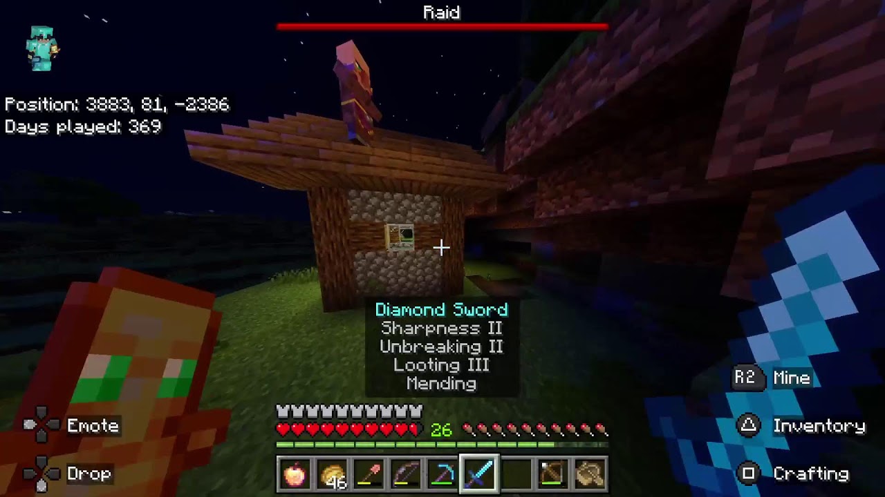 Minecraft Stream 72 - Trial Chamber / Raid