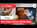 🎮【Rock-Paper-Scissors Mission Game】AI Hand Gesture Mission Challenge | Accomplish the mission?