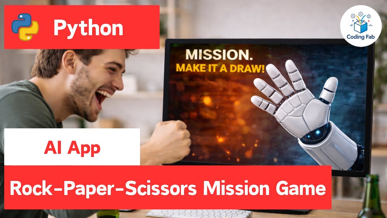 🎮【Rock-Paper-Scissors Mission Game】AI Hand Gesture Mission Challenge | Accomplish the mission?