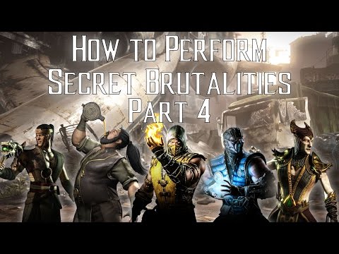 Kombat Tips - How To Perform Secret Brutalities - Part 4