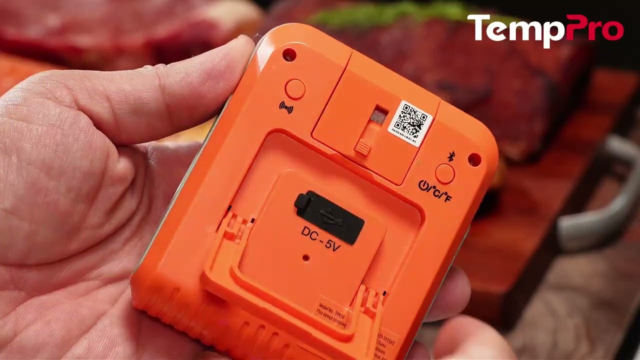 TempPro TempSync PRO TP930 Wireless Meat Thermometer — Smart Bluetooth, App Alerts