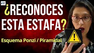 Aprende a reconocer la Estafa llamada Esquema de Ponzi y la Piramidal (Que no te engañen)