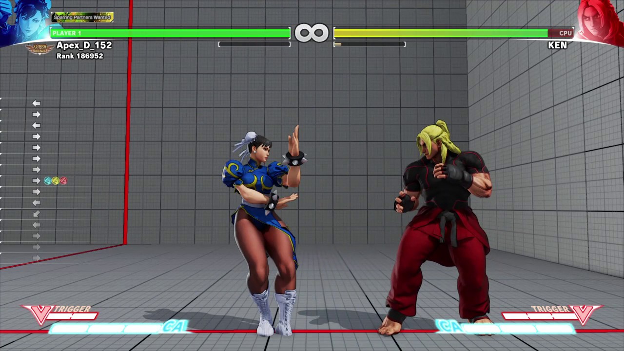 Street Fighter V Chun Li Kikoken & Spinning Bird Kick YouTube