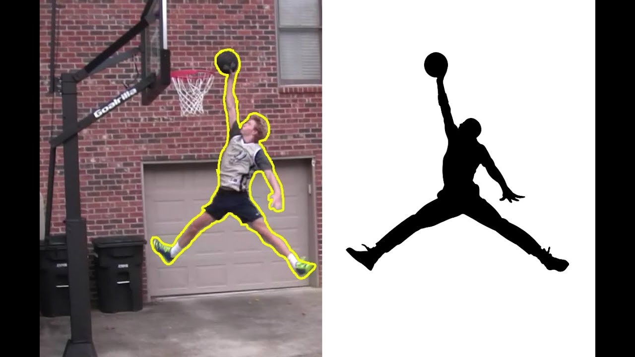 jumpman logo reverse lobs cradle dunk practice youtube