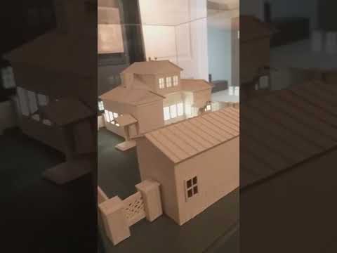 Макет дома-музея М.Ю. Лермонтова в Москве