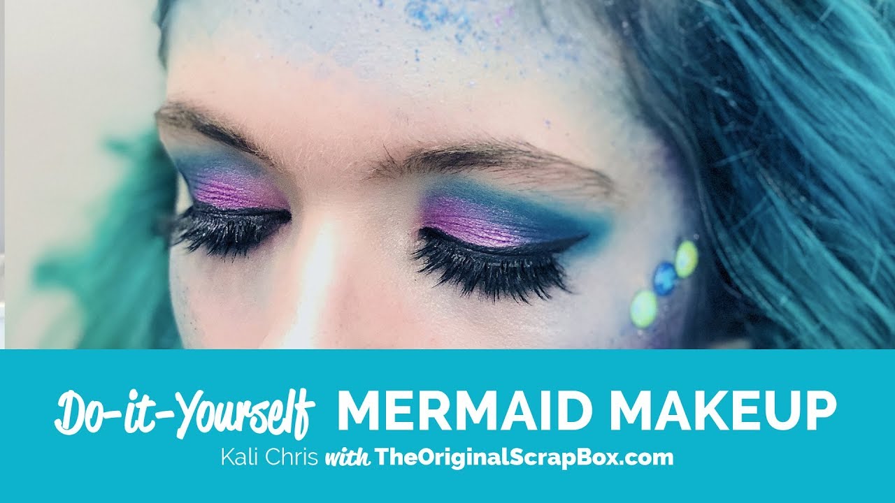 Steal My Mermaid Makeup Look (Plus Seashell Crown Tutorial!)