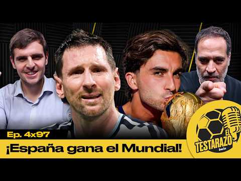 ¡CAMPEONES! ESPAÑA HUMILLA a ARGENTINA - EL MUNDIAL de: RODRI, MESSI y ¿LAMINE YAMAL?