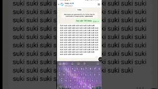 Longest suki gets pinned. #youtubeshorts #youtube #ytshorts #fyp #suki #metaai #whatsapp #SUKI
