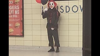 It the Clown waiting for the subway? shorts halloween it clown toronto