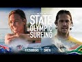 State of Olympic Surfing Episode 1: Sally Fitzgibbons, Jordy Smith, and Fernando Aguerre
