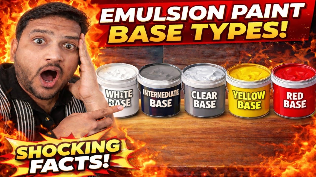 Paint Machine ke 5 Base Types | White vs Clear vs Intermediate Base ...