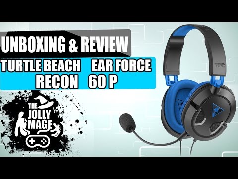 Turtle Beach Ear Force Recon 60P Unboxing First Impressions and Review