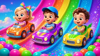 The Wheels on the Bus Go Round and Round 🚌 | Classic 3D Nursery Rhymes | Cocomellon screenshot 3