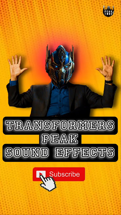 Transformers Peak Sound Effects 💥 #transformers