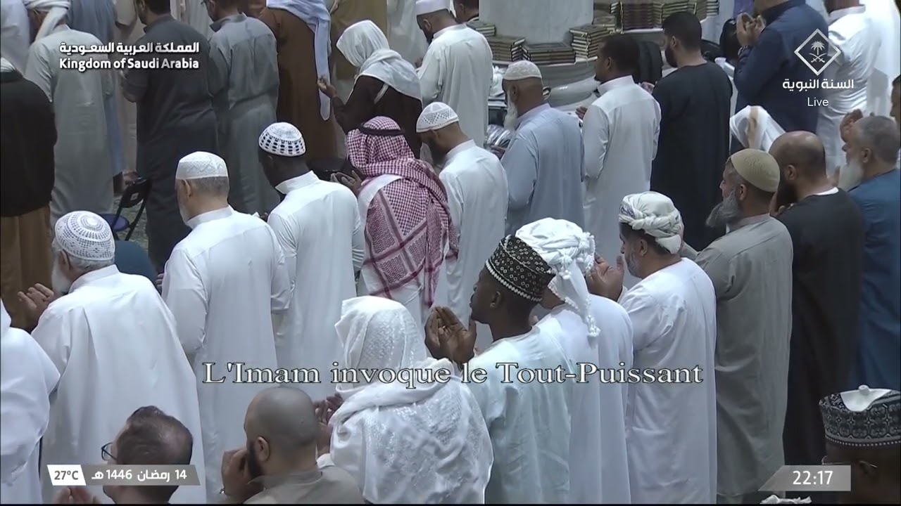 الشفع و الوتر مع دعاء القنوت للشيخ محمد برهجي ليلة 15 رمضان 1446هـ