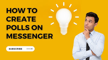 How to Create polls on Messenger Group Chat.