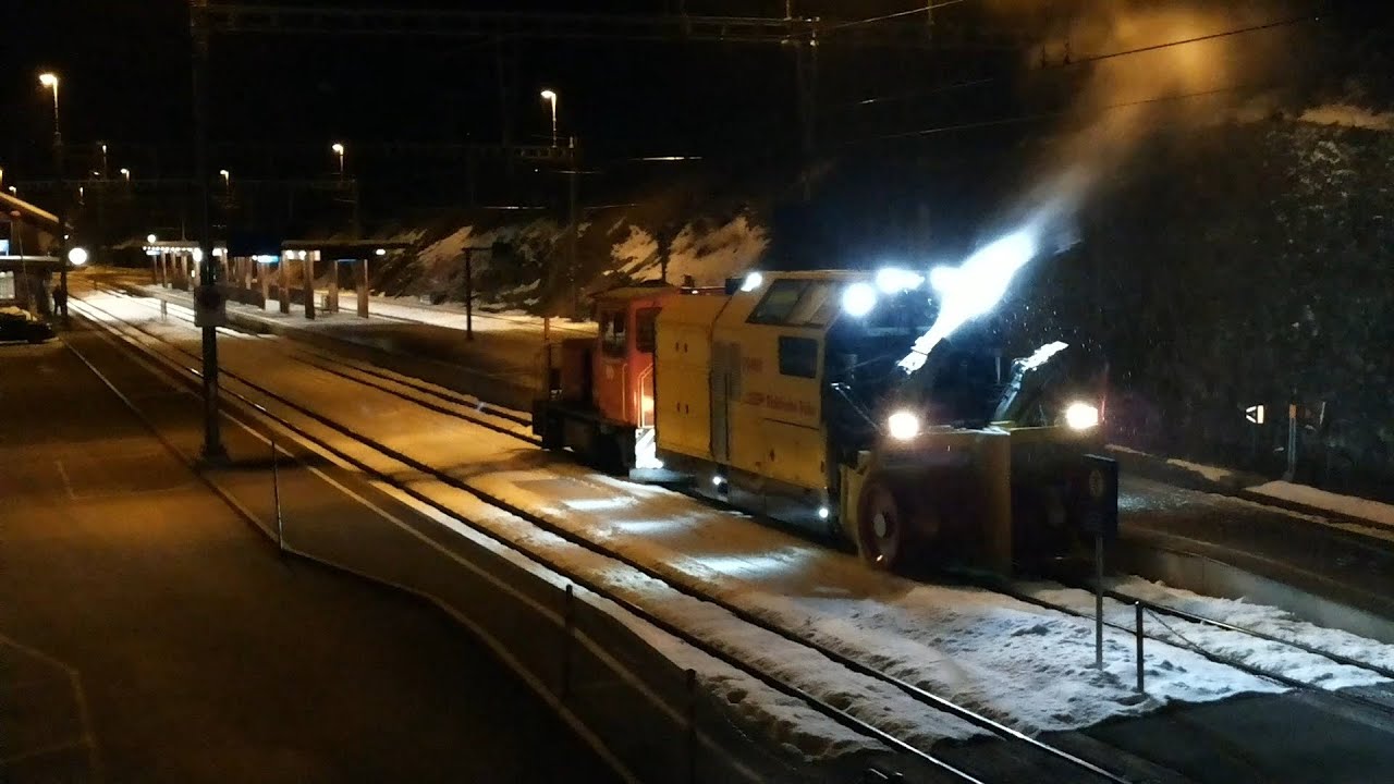 RhB Albula Bahn Febbraio 2014