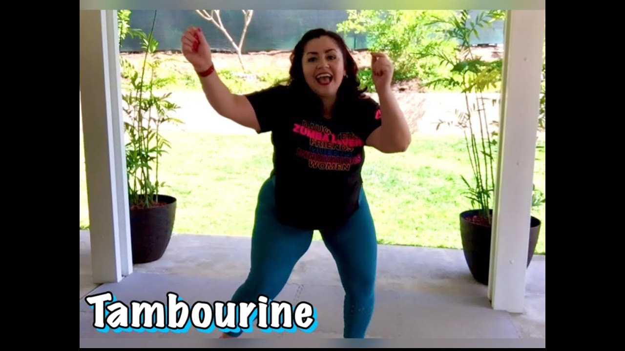 Tambourine Zumba Routine by Irene Barrera YouTube