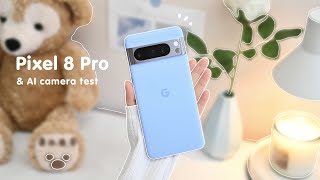 Pixel 8 Pro  aesthetic Unboxing | Camera test | AI tool | Genshin Impact