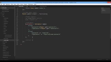 laravel 4   same password validation   filter and error